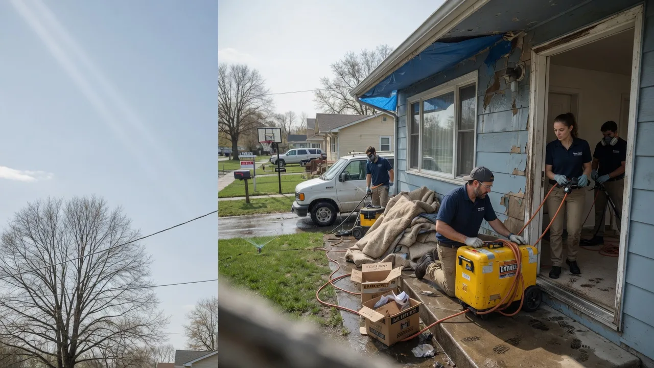 Basement Flood Cleanup in Noti, OR near me